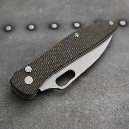 Rager (Green Canvas Micarta)